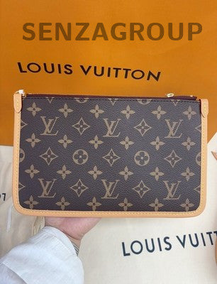 Louis Vuitton Carryall MM Brown Gold Women's Classic Shoulder Bag