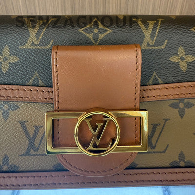 Louis Vuitton Monogram Dauphine WOC Chain Crossbody Bag - Women's Classic