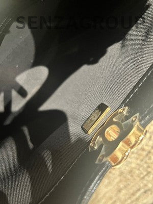 Chanel 31 Bag Mini Quilted Black Gold Hardware Women's Fashion Handbag