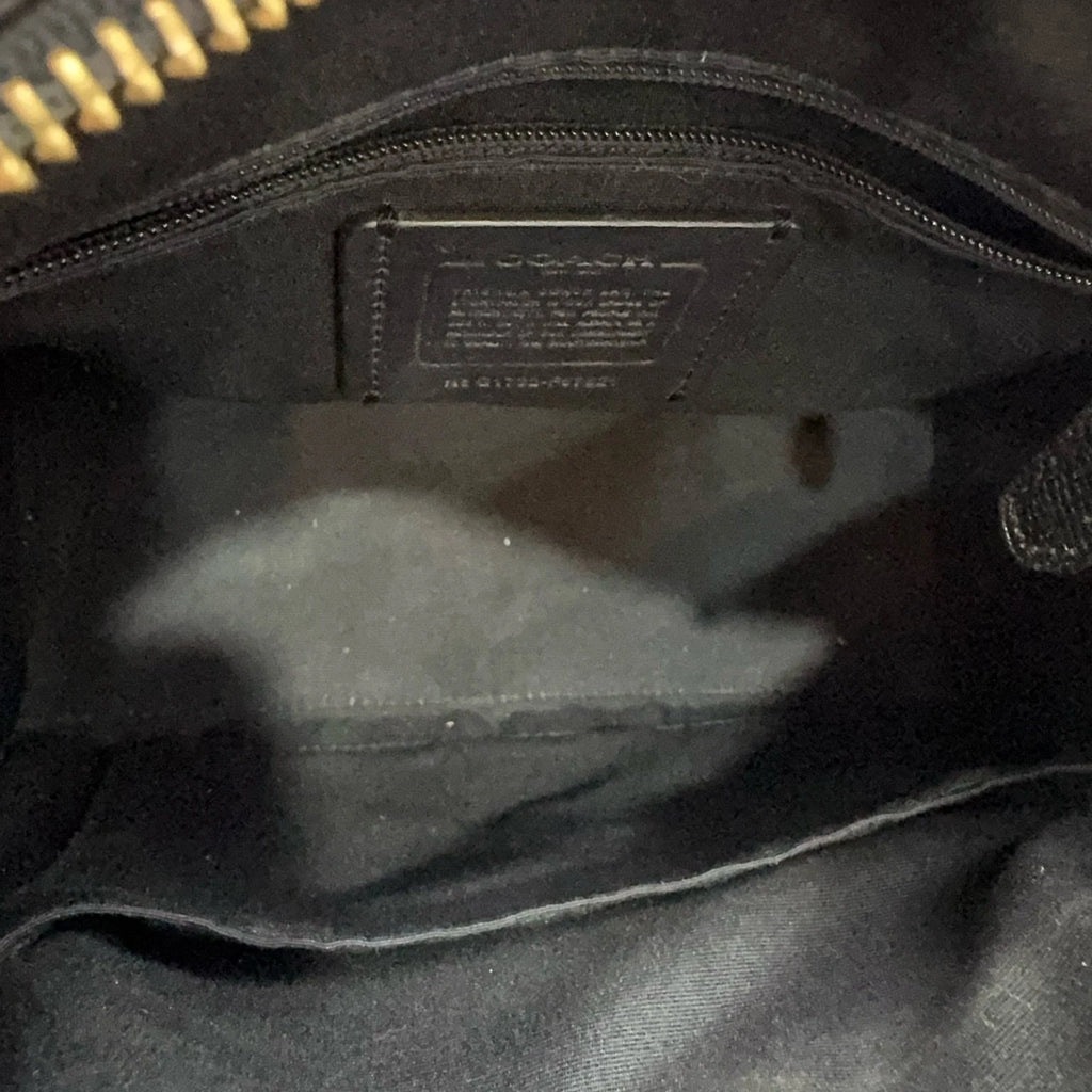 Coach Bennett 23 Black Boston Handbag Shoulder Crossbody Women