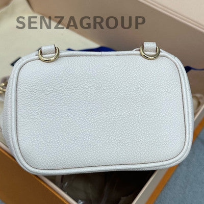 Louis Vuitton Nano Noe Backpack Monogram Calfskin Women Beige Gold