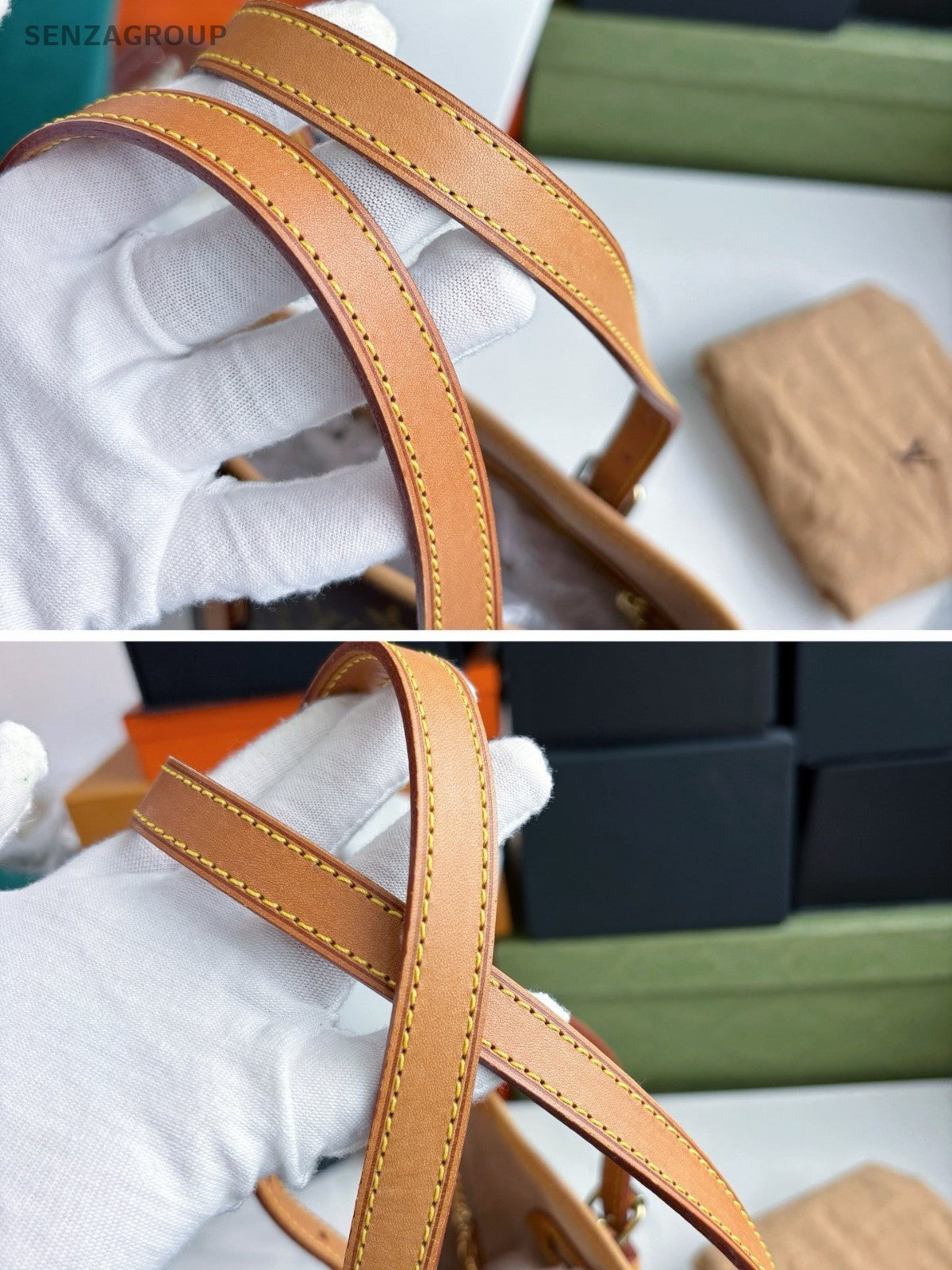 Louis Vuitton Monogram Bucket bag PM Vintage Collection level M42238