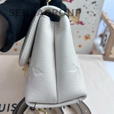 Louis Vuitton Madeleine BB White Gold Handbag Crossbody Bag Classic Women