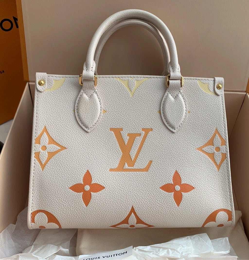 Louis Vuitton Canvas OnTheGo Tote Bag For Women
