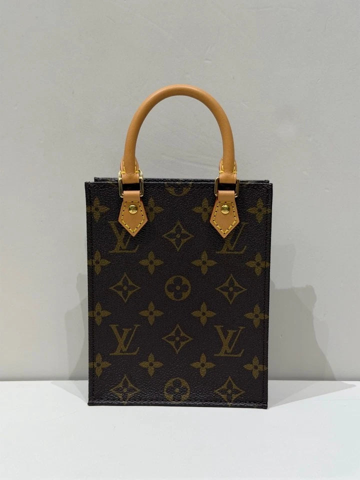 Louis Vuitton Canvas Small Top Handle Bag For Women