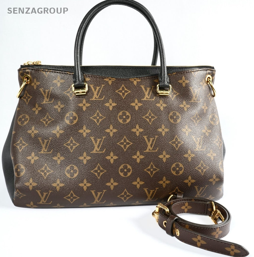 Louis Vuitton Pallas MM Monogram 2way Shoulder bag  Handbag Women Classic