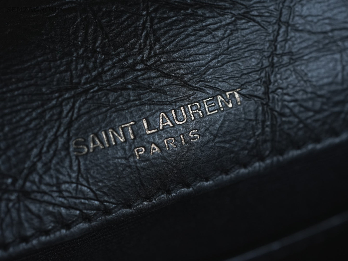 Saint Laurent YSL Niki medium Black Leather Shoulder Crossbody bag