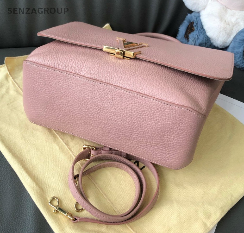 Louis Vuitton Volta Top Handle 2way Shoulder Handbag Sakura Pink Women
