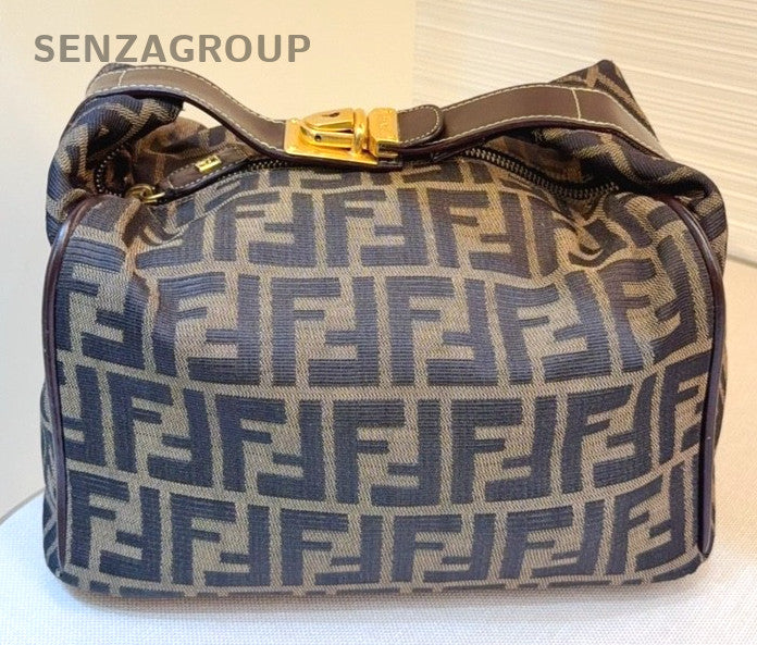 Bolsa de mão feminina Fendi clássica logotipo GM-