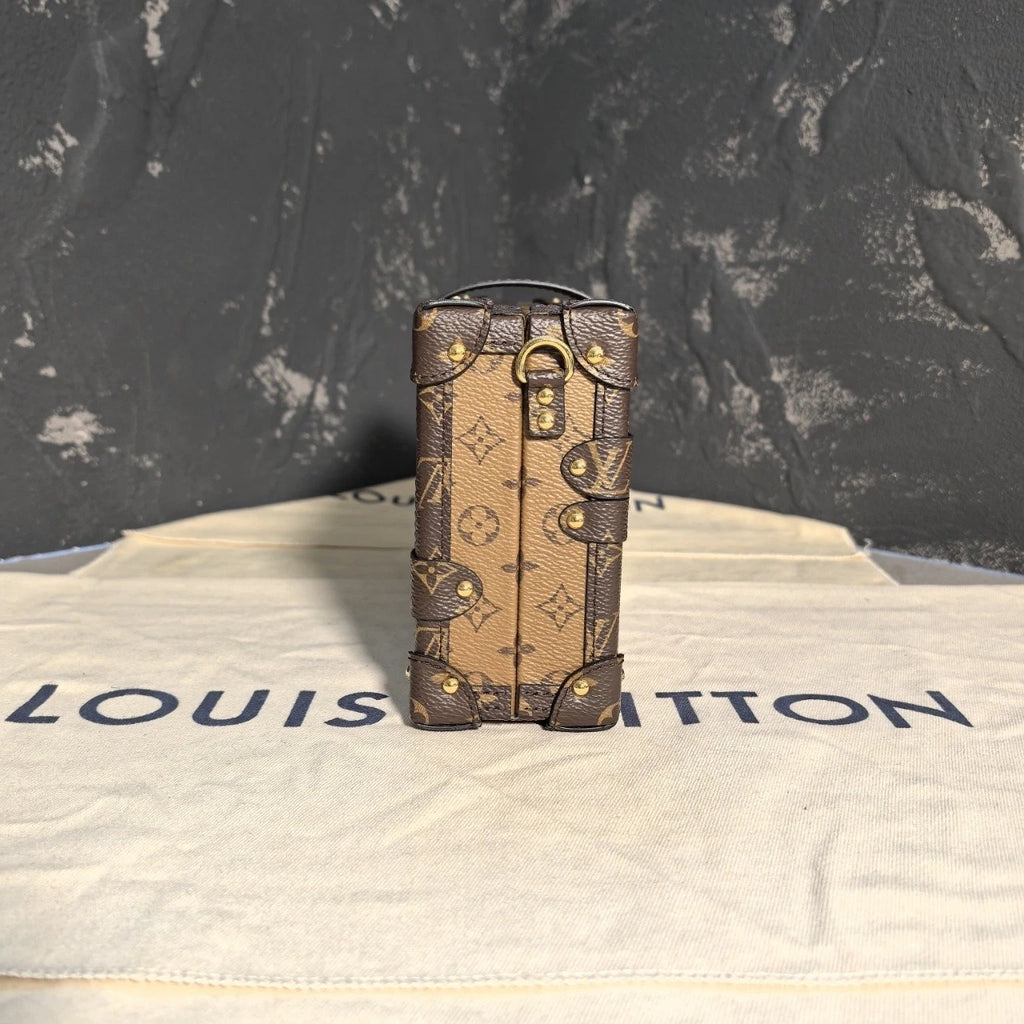 Louis Vuitton Canvas Hard Square Box Crossbody For Women