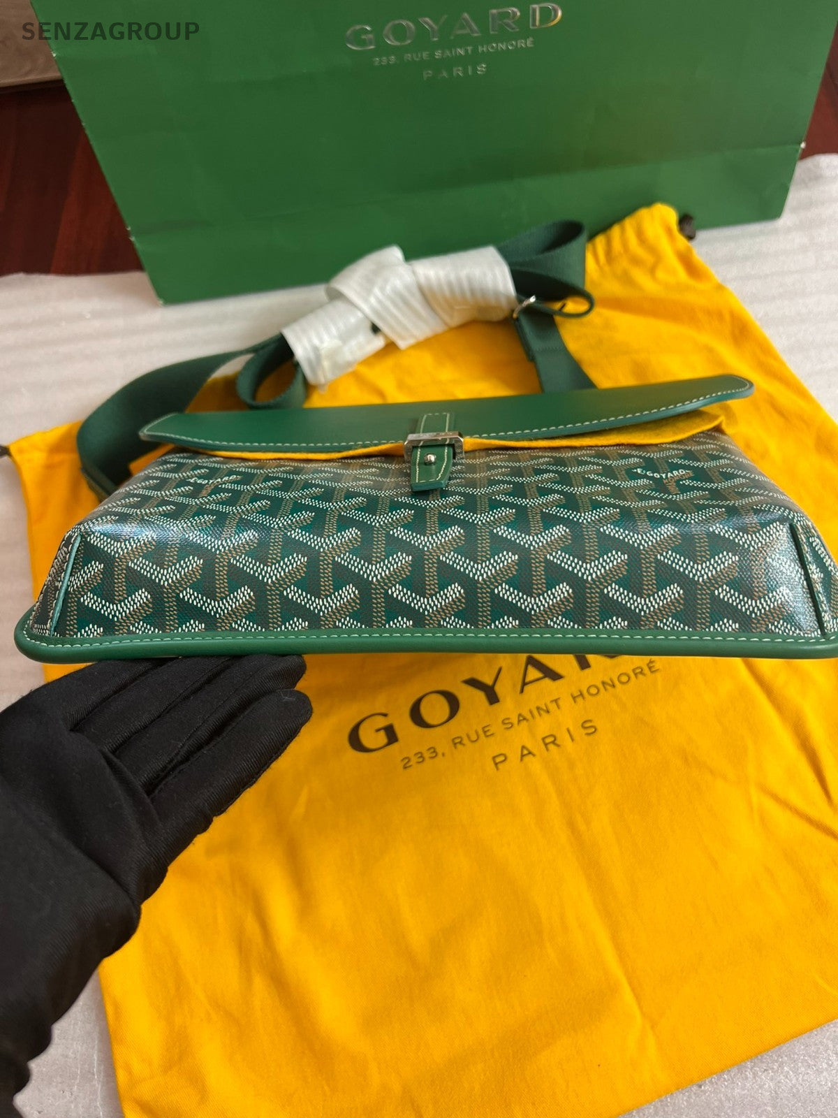 Goyard Monogram Pochette Metis Shoulder bag Green Brand NEW