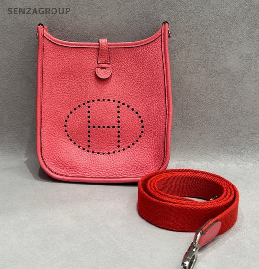 Hermes Evelyne mini TPM 16 Shoulder bag Crossbody Women PIink