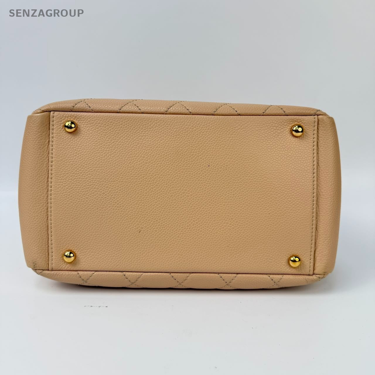 SJ0001 CHANEL PTT beige color leather