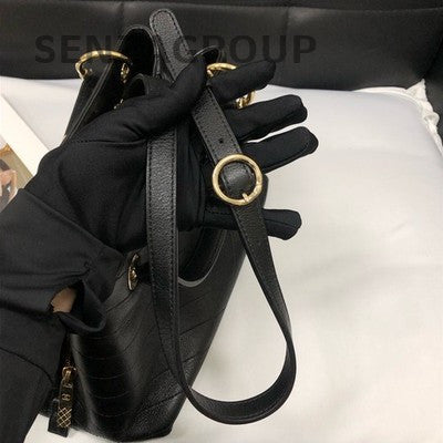 Chanel Black Gold Classic Women's Shoulder Handbag - Timeless Fashion