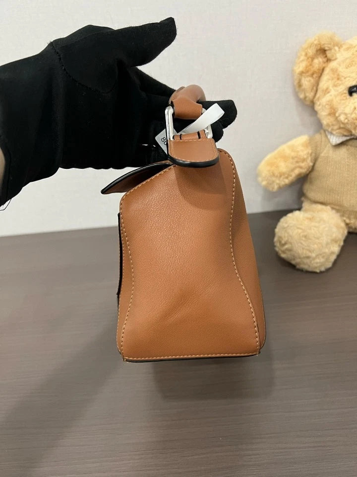 Loewe Brown Small Puzzle Shoulder Crossbody Bag For Women