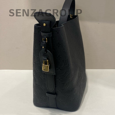 Louis Vuitton ALL IN Large Monogram Bucket Bag Black Women's Shoulder Tote