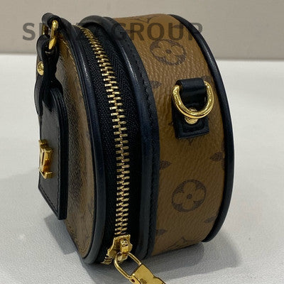 Louis Vuitton Boite Chapeau Mini Monogram Chain Crossbody Bag - Classic Women's