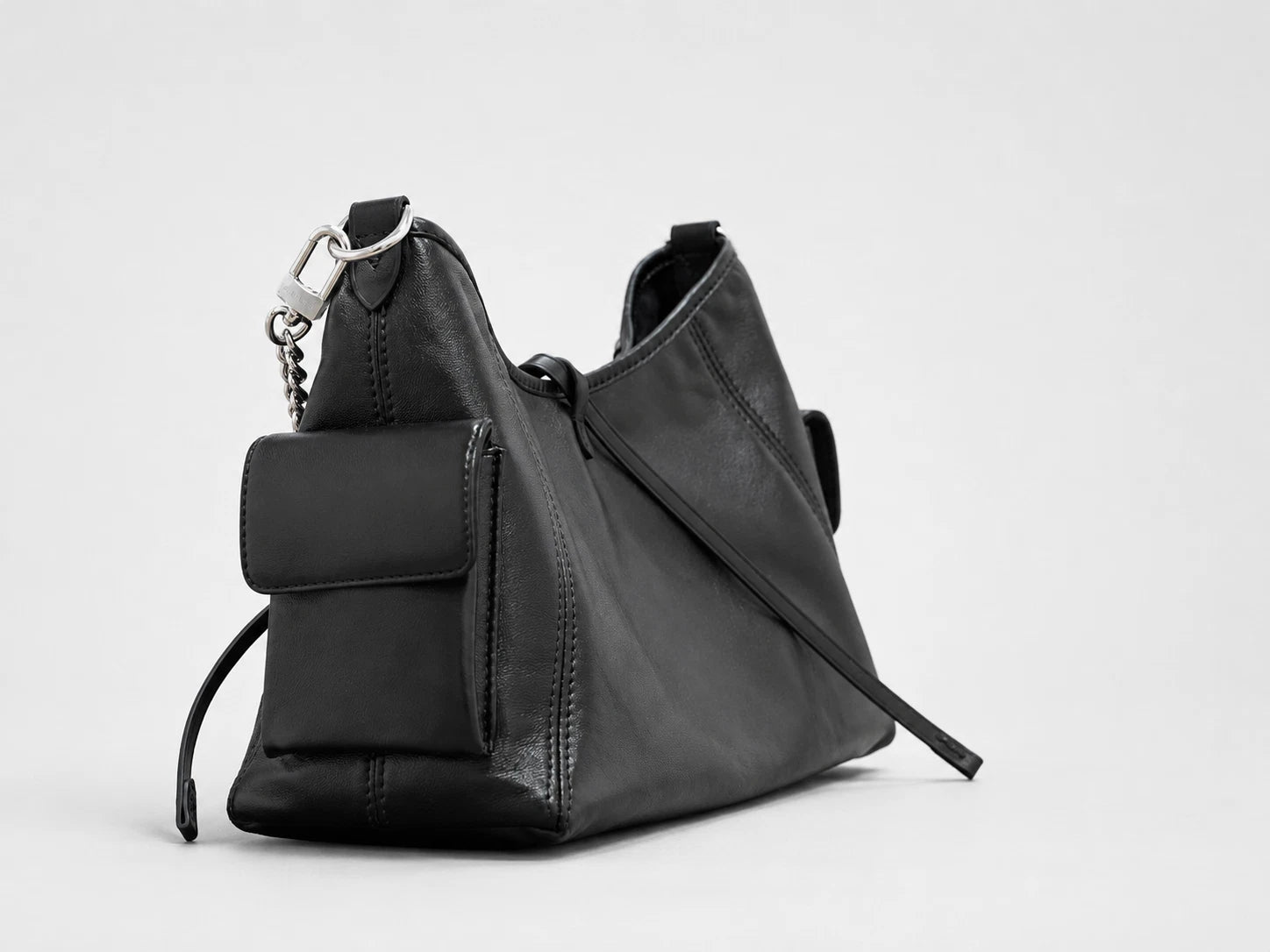 Louis Vuitton Carryall Black Shoulder Bag Excellent