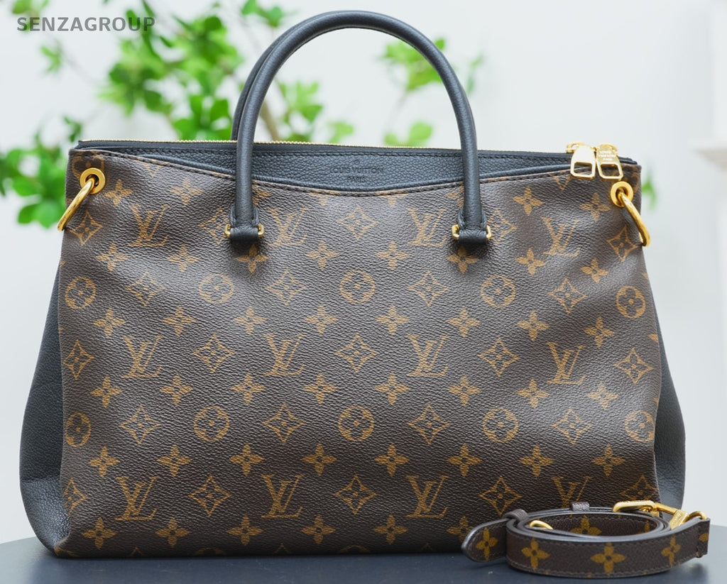 Louis Vuitton Pallas MM Top Handle Monogram 2way Shoulder bag Classic Women