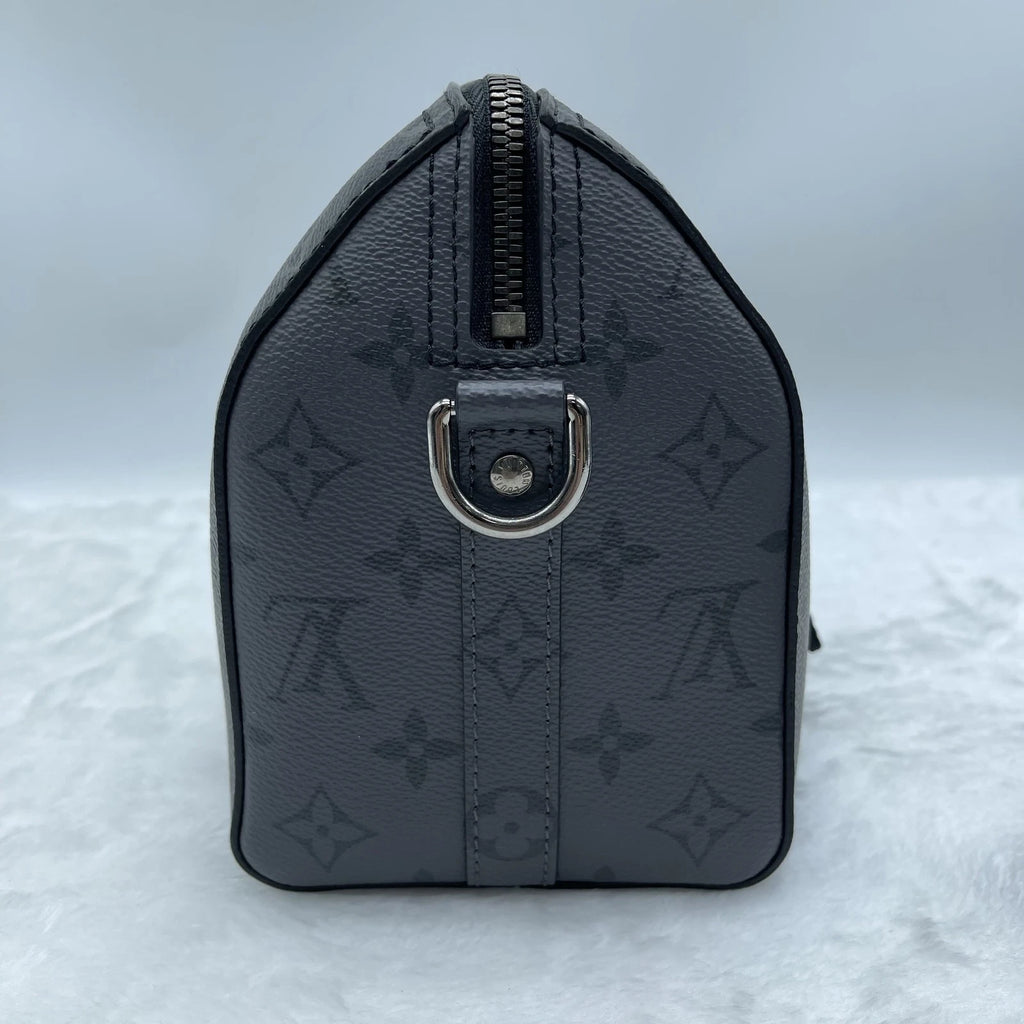 Louis Vuitton City Keepall Monogram Canvas Leather Shoulder Bag For Women