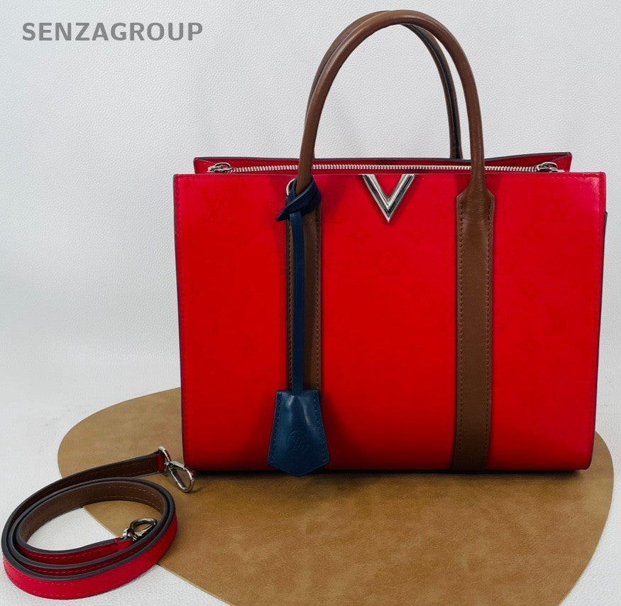 Louis Vuitton Very Tote All Leather 2WAY Tote Shoulder Handbag