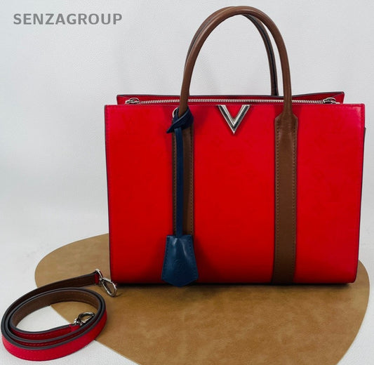 Louis Vuitton Very Tote All Leather 2WAY Tote Shoulder Handbag