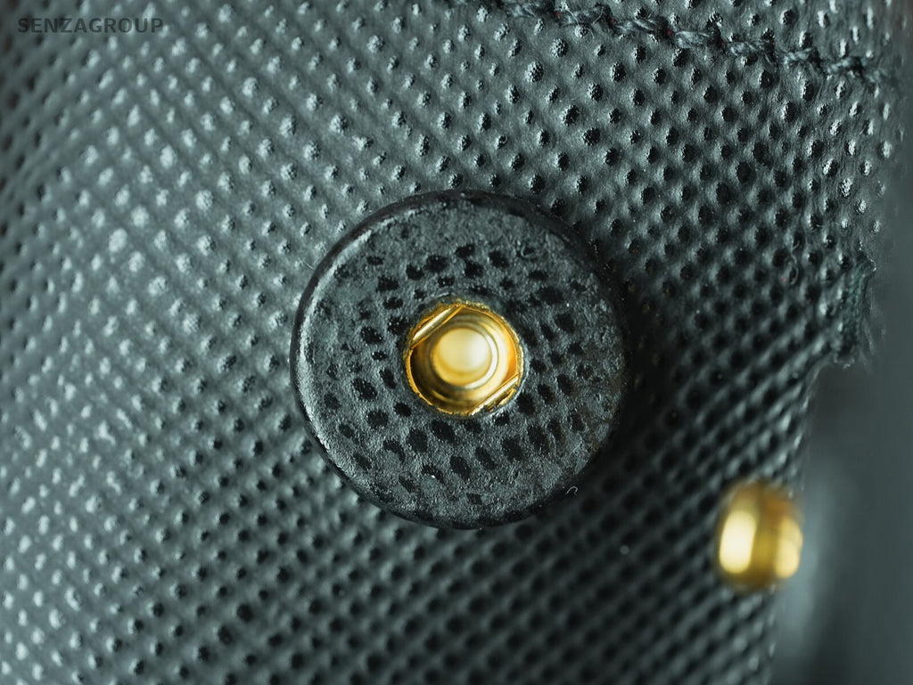 PRADA Saffiano Double Shoulder Handbag