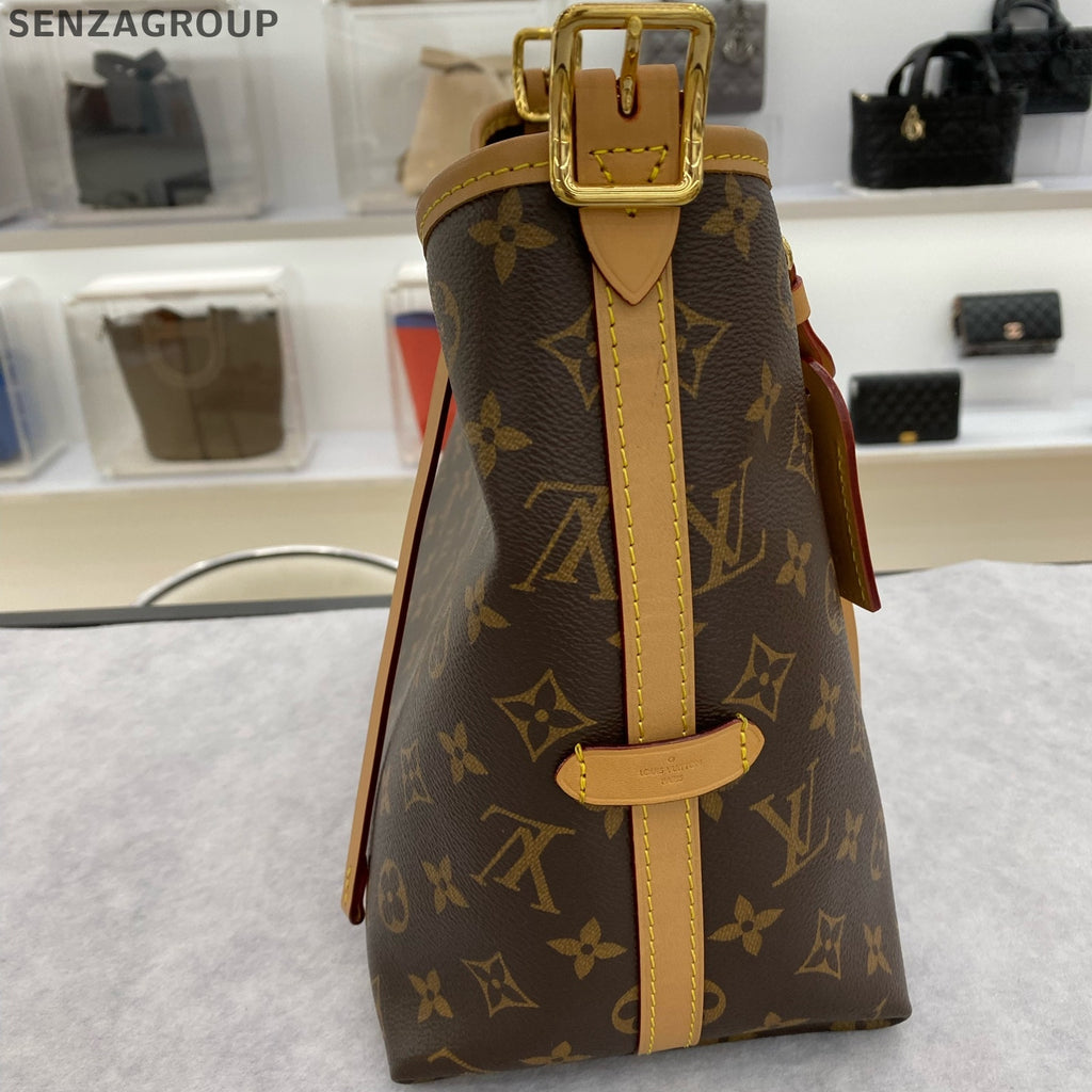 Louis Vuitton Carryall PM Monogram Coated Canvas Shoulder Crossbody Bag