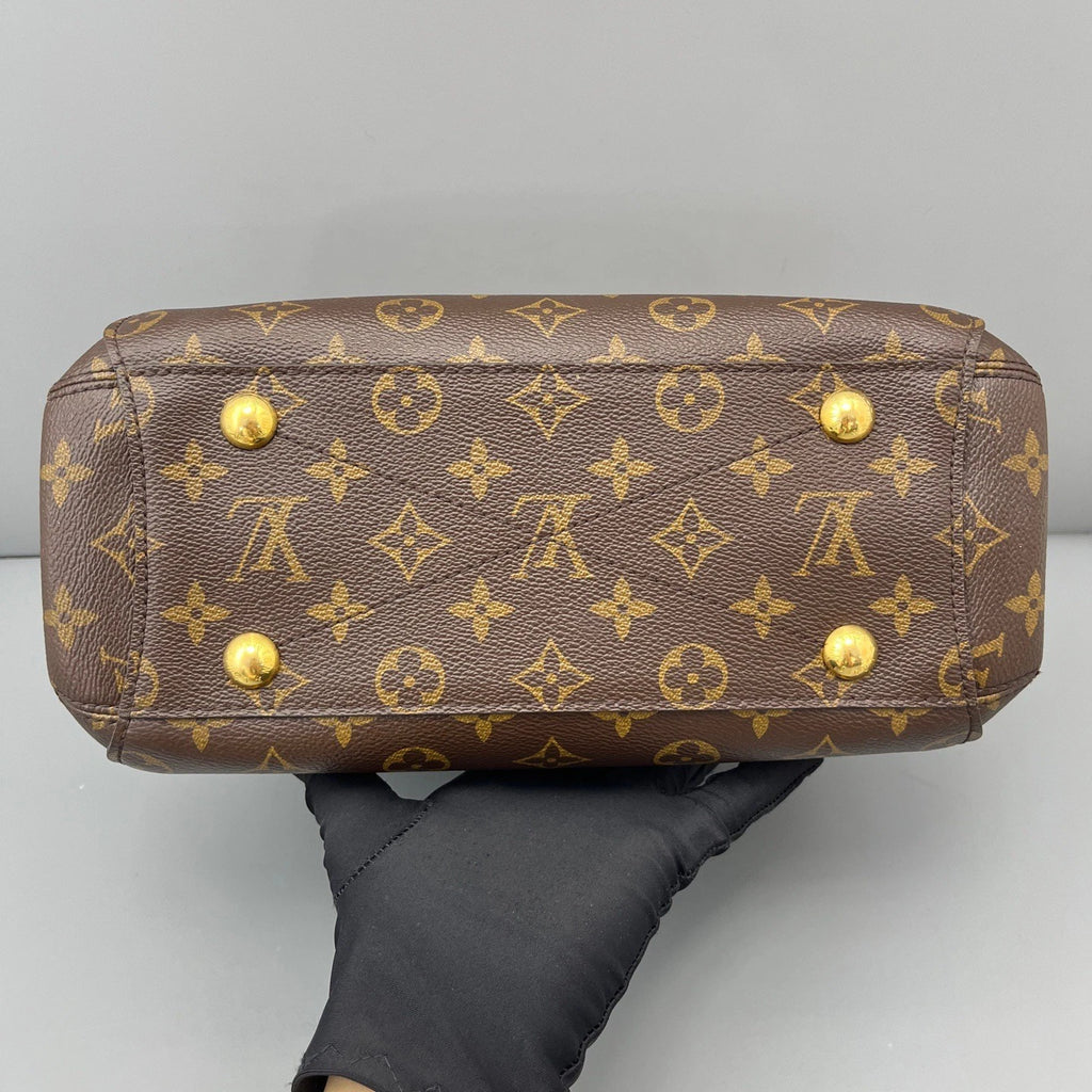 Authentic Louis Vuitton Montaigne BB Monogram Canvas Handbag Crossbody GHW