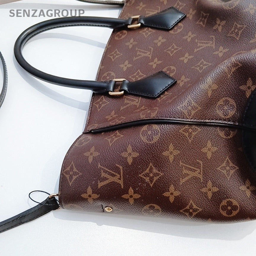 Louis Vuitton Phenix Monogram Handbag Shoulder Bag Brown Black Women Classic