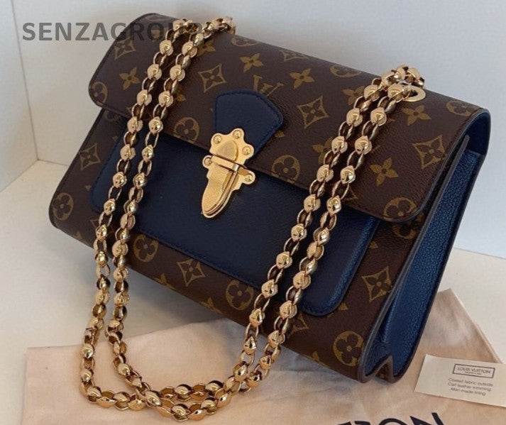 Louis Vuitton Victoire Monogram Chain Strap Shoulder bag Crossbody Women