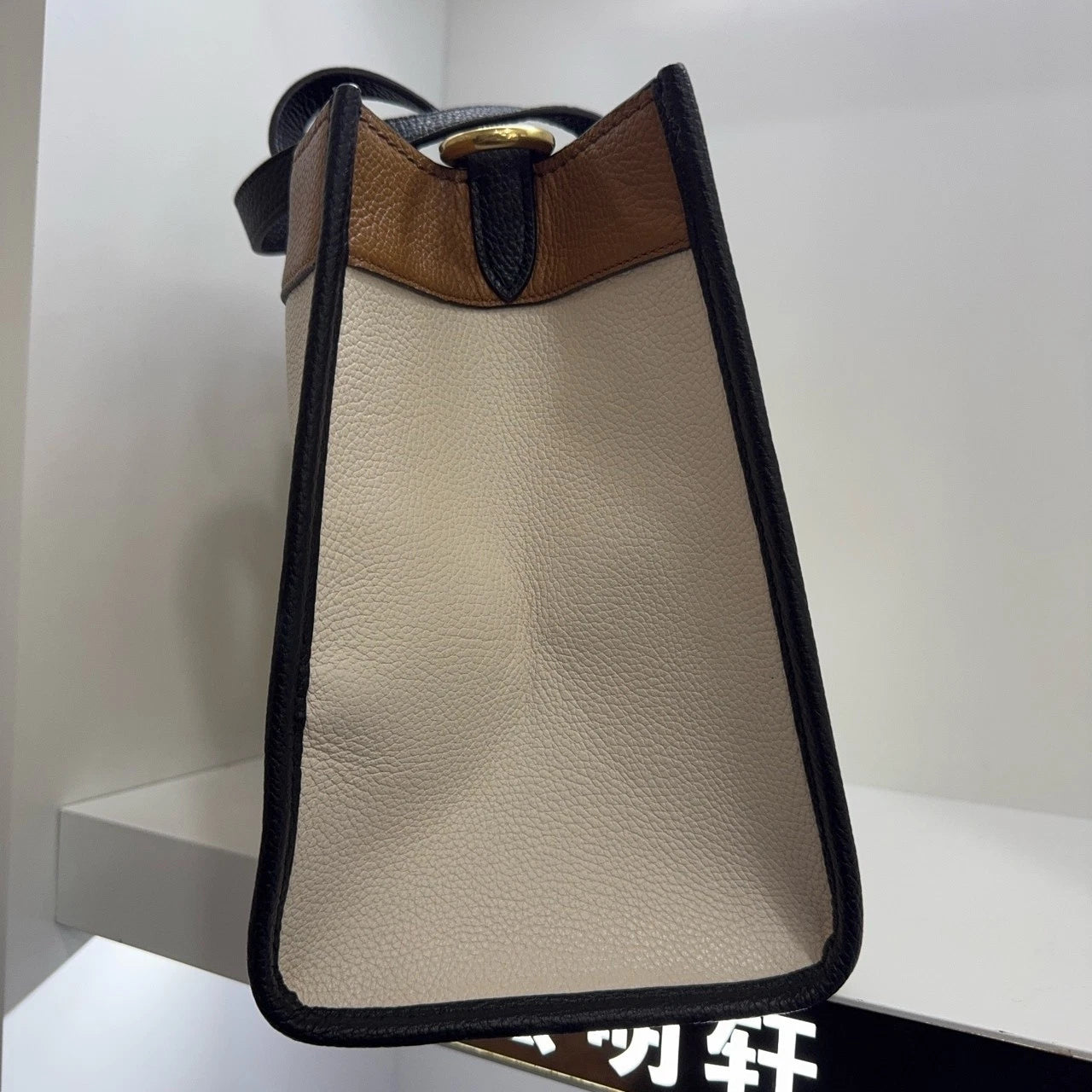 Coach Field 30 Embossed Logo Leather Tote Bag For Women