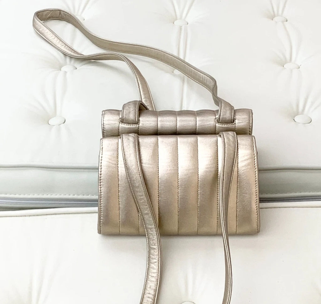 Chanel Lambskin Envelope Bag Gold Shoulder Bag Crossbody Bag Women Classic S