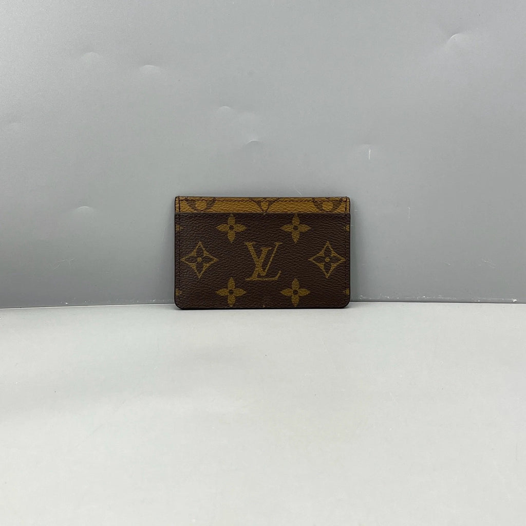 Louis Vuitton Monogram Canvas Card Wallet For Women