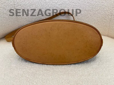 Louis Vuitton Monogram Brown Gold Shoulder Crossbody Bag Women Classic