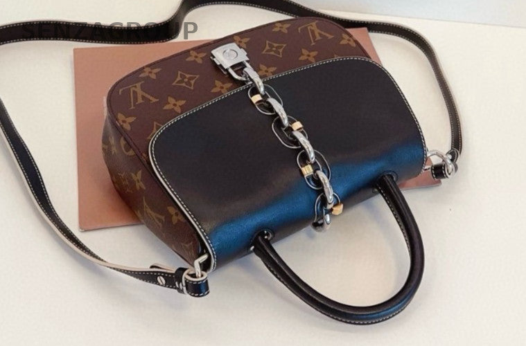 Louis Vuitton Monogram Chain It PM 2WAY Handbag Crossbody
