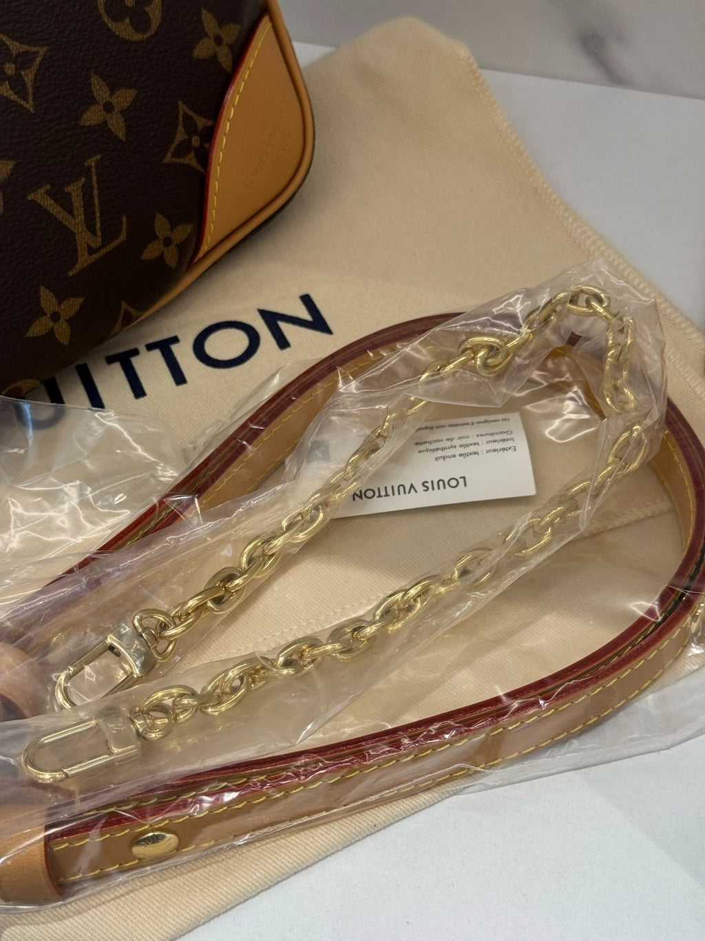 Louis Vuitton Boulogne Classic Monogram Canvas Shoulder Crossbody