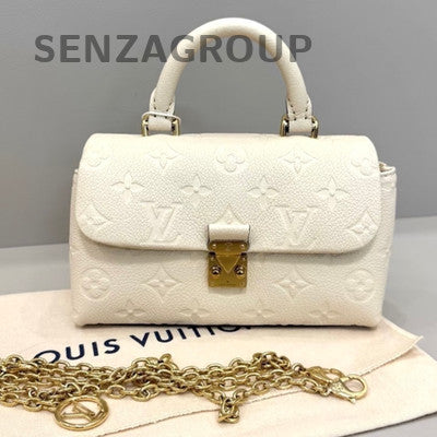 Louis Vuitton Madeleine Nano Embossed Leather Chain Shoulder Bag for Women