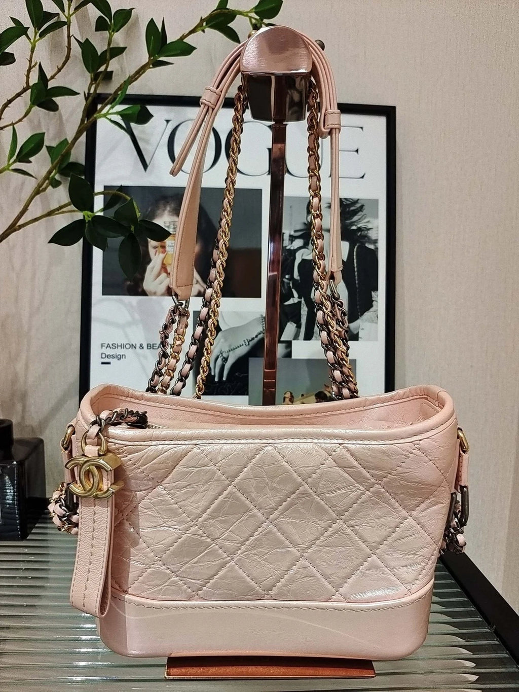 Authentic CHANEL Small Gabrielle Crossbody Bag For Women Pre-owned