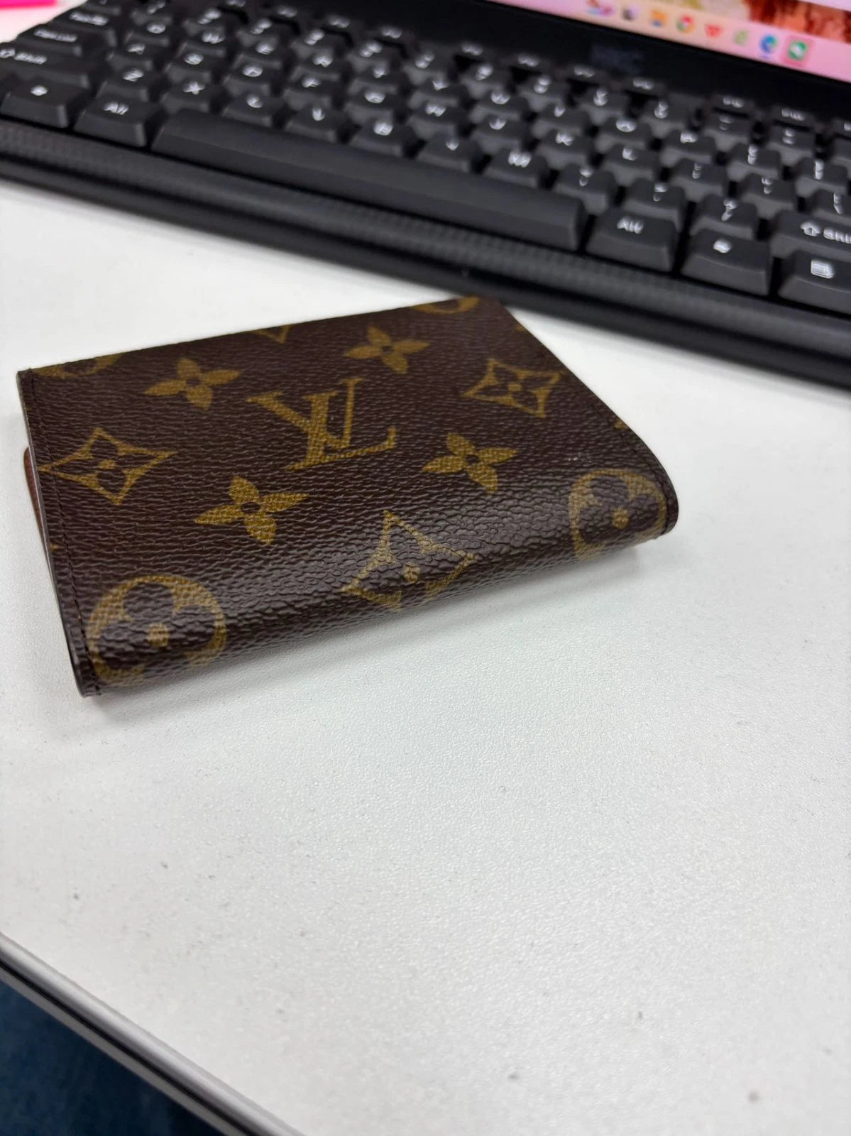 sj0001 26416 Louis Vuitton Monogram Canvas Card Holder u