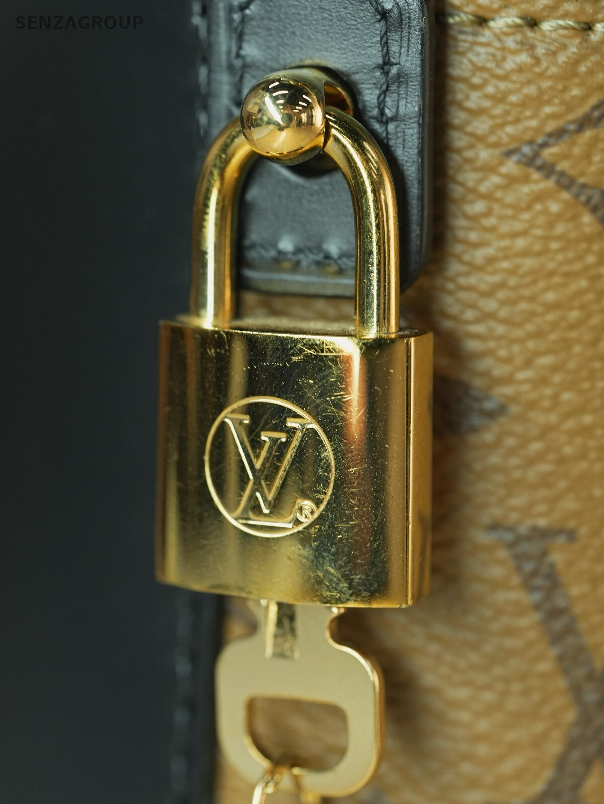 LOUIS VUITTON Cannes Monogram Canvas Shoulder Handbag  M43986