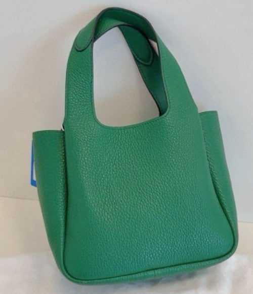 PRADA Flou Mini tote Handbag Green Almost Brand NEW Women