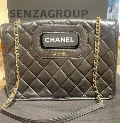 Chanel 31 Bag Quilted Tote Chain Shoulder Handbag Classic Women