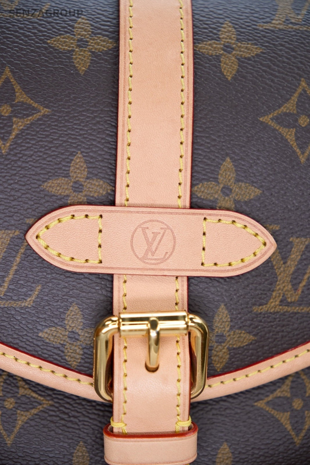 Louis Vuitton Gemini BB Monogram Shoulder Crossbody Bag Brown Women