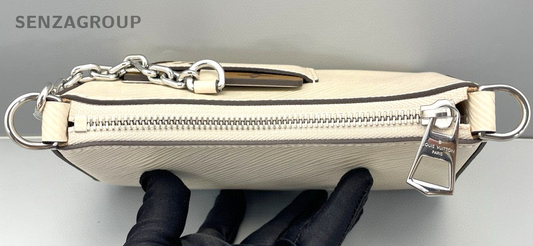 Louis Vuitton Marelle PM Cream White 2WAY Shoulder bag Women