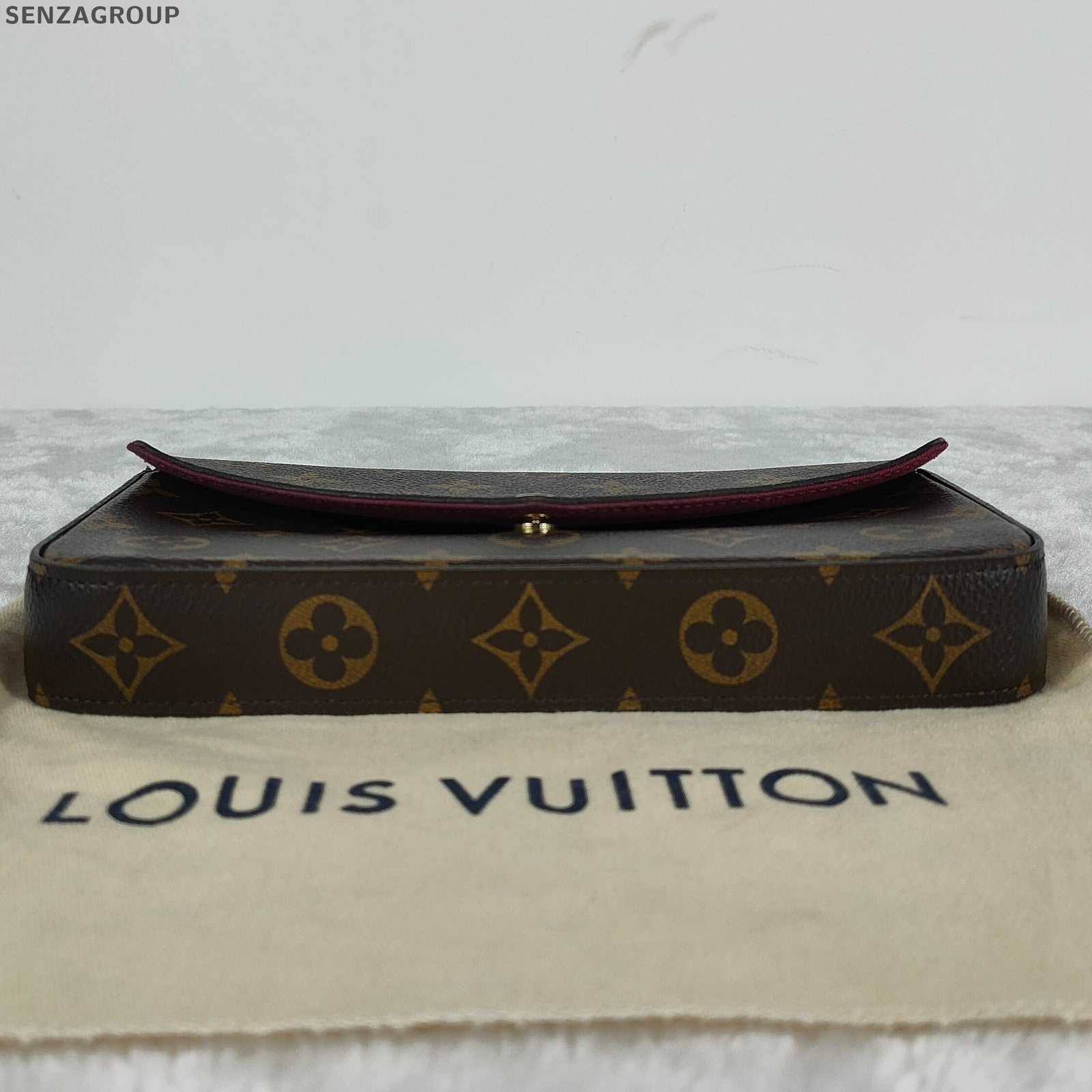 Louis Vuitton Monogram 3-in-1 Chain Shoulder Crossbody Bag Classic Women
