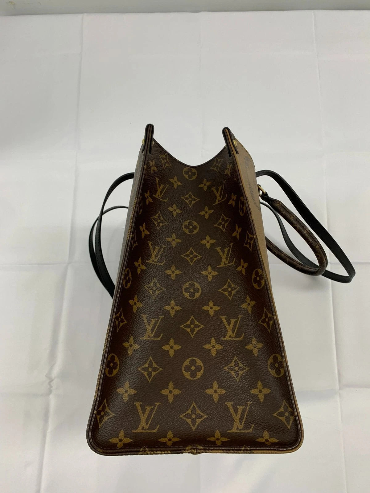 Louis Vuitton Large OnTheGo Canvas Tote Handbag For Women