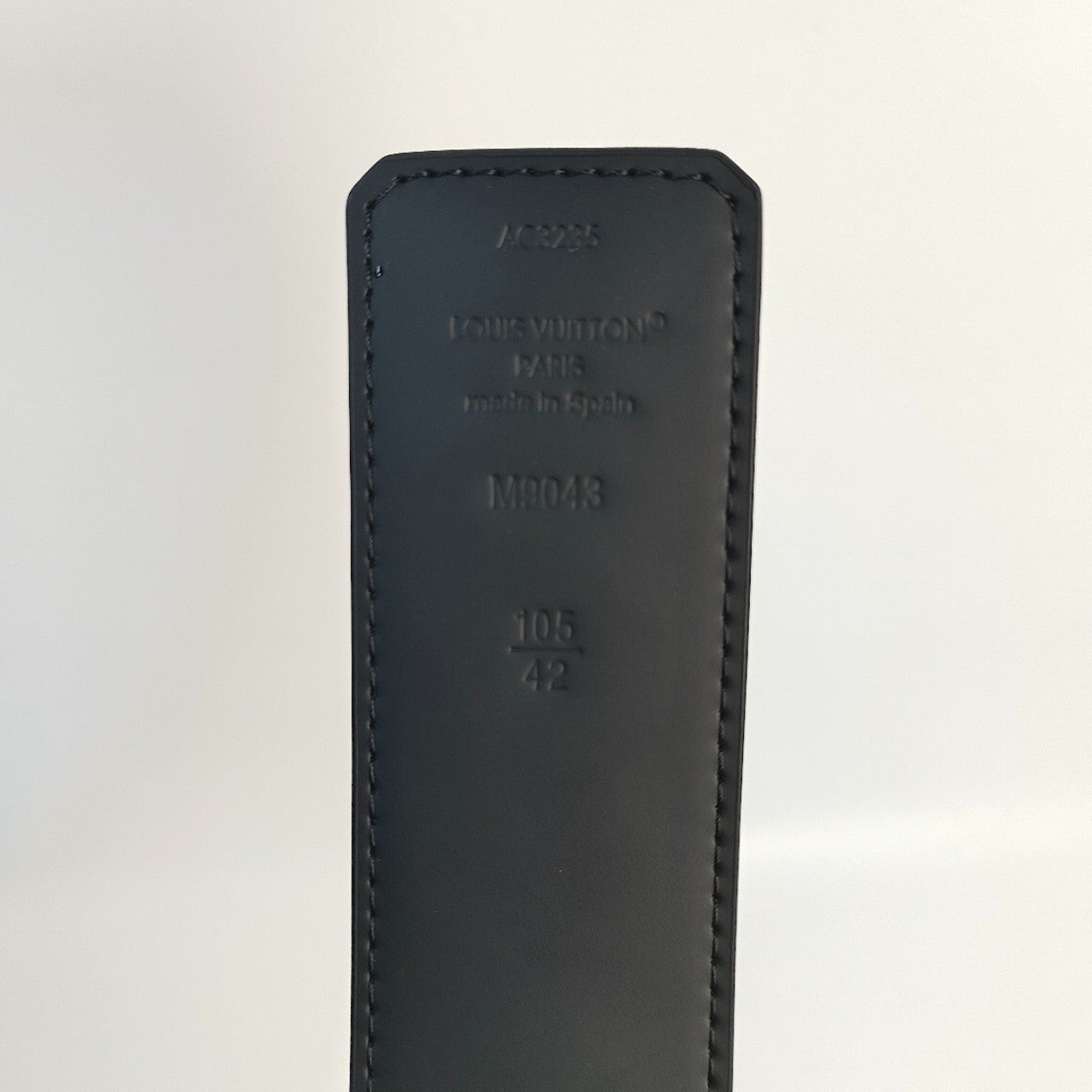 SJ0001 Louis Vuitton LV Initiales Belt - Black 105