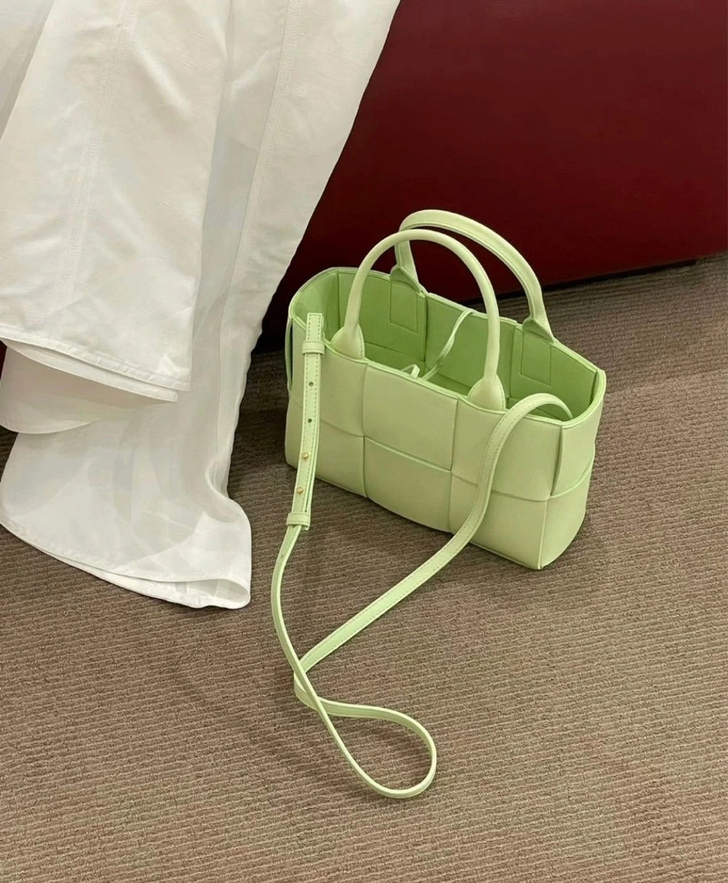 Bottega Veneta Full Leather Large Tote Shoulder Crossbody For Women