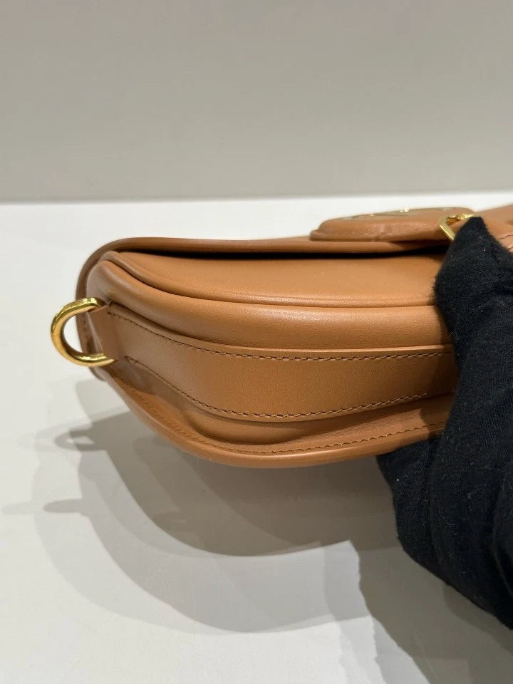 Dior Bobby Caramel Brown Horizontal Shoulder Bag For Women